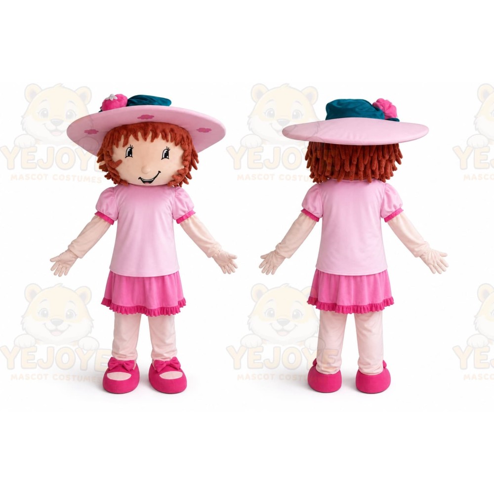 Strawberry Girl Mascot Costumes
