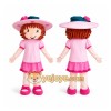 Strawberry Girl Mascot Costumes Strawberry Girl Mascot Costumes