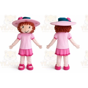 Strawberry Girl Mascot Costumes