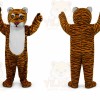 Striped Tiger Mascot Costume
