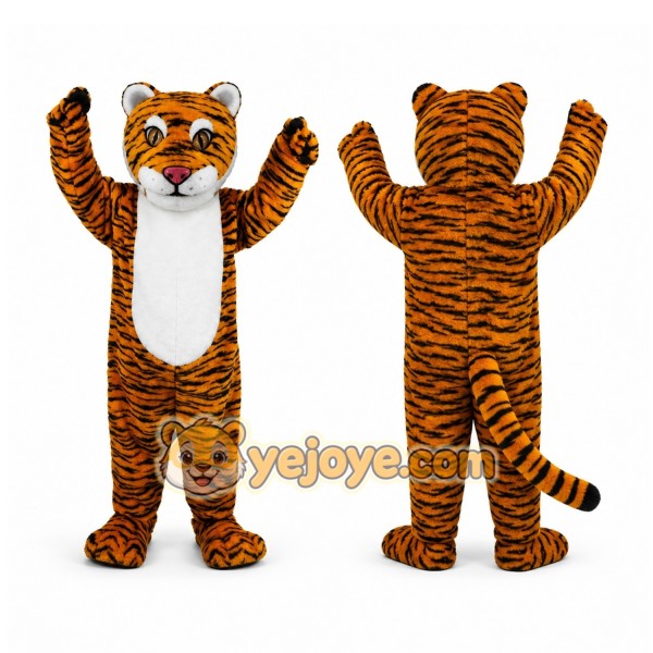 Striped Tiger Mascot Costume