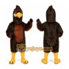 Strong Brown Eagle Mascot Costume Strong Brown Eagle Mascot Costume