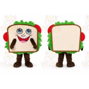 Strong Muscle Cow Bull Cartoon Mascot Costume