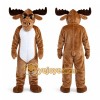 Brown Moose Mascot Costume Brown Moose Mascot Costume