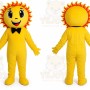 Sun Boy Mascot Costume Sunshine Cartoon Character