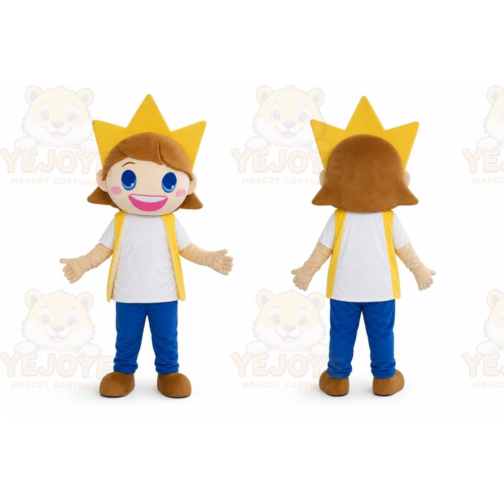 Sunflower Mascot Costume Flower Mascot