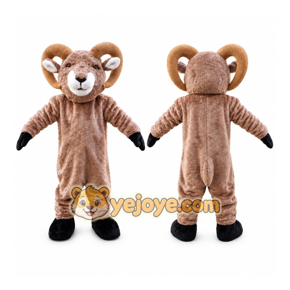 Bighorn Ram Goat Mascot Costume Bighorn Ram Goat Mascot Costume