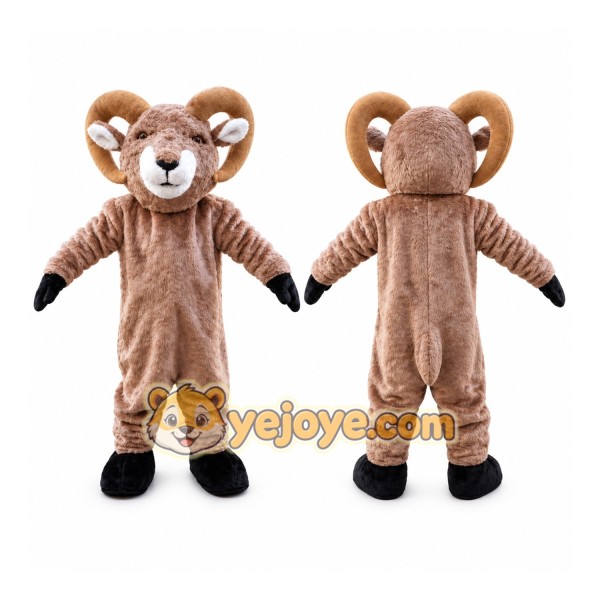 Bighorn Ram Goat Mascot Costume
