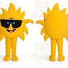 Sunshine Boy Mascot Costume