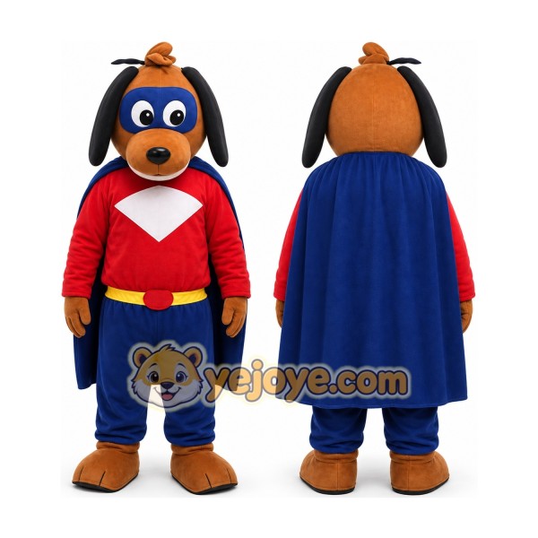 Superhero Dog Mascot Costume