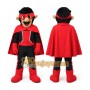 Masked Superhero Mascot Costume