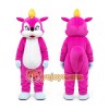Pink Squirrel Mascot Costume