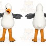 Swan Mascot Costume