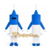 Blue Syringe Mascot Costume Blue Syringe Mascot Costume
