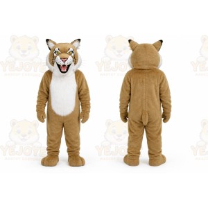 Tan Goat Mascot Costume
