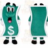 Billy Buck Money Cash Mascot Costume