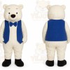 Teddy Bear in a vest Mascot Costumes