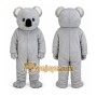 Gray Koala Mascot Costume