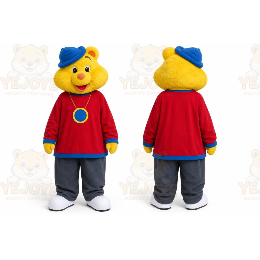 Teddy Bear Rapper Mascot Costumes