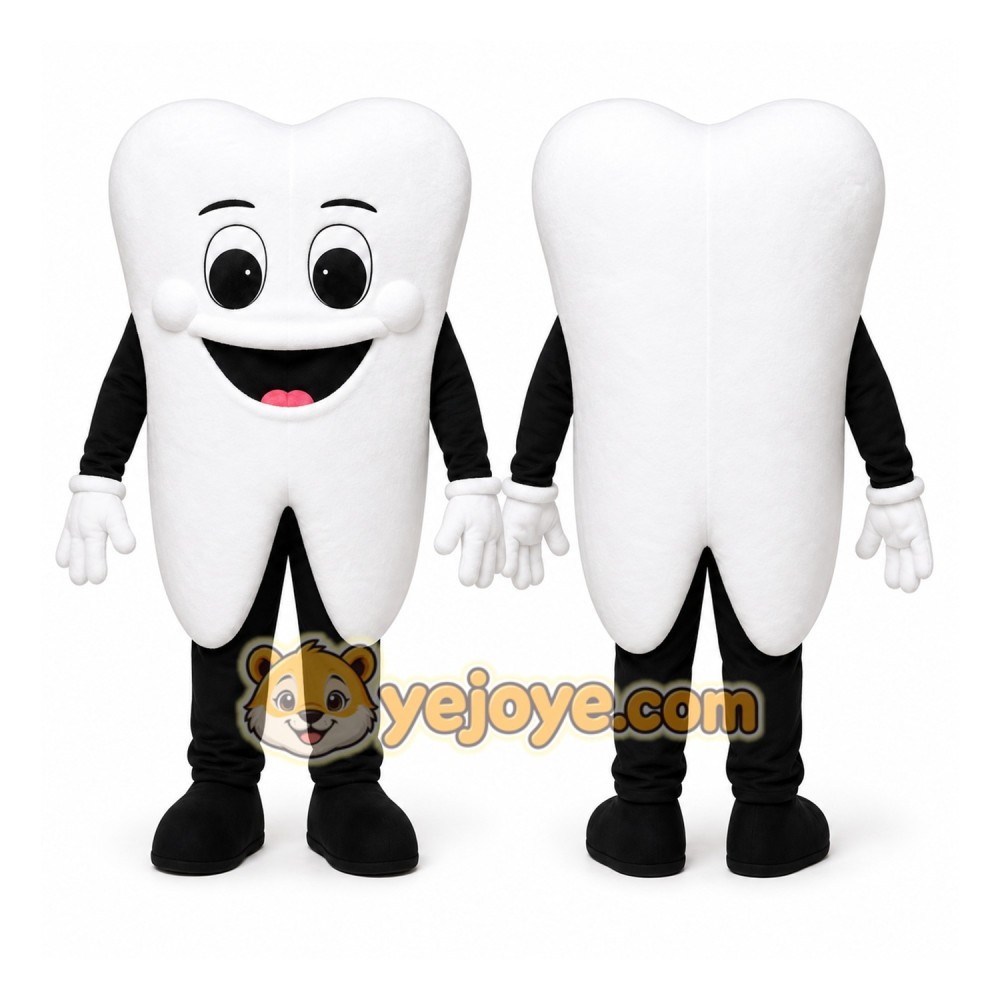 Teeth Tooth Mascot Costume Teeth Tooth Mascot Costume