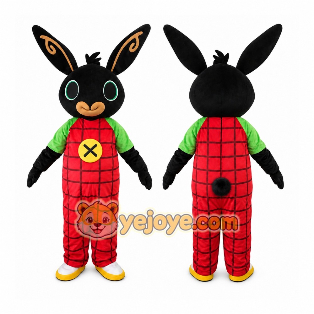Bing Rabbit Mascot Costume Bing Rabbit Mascot Costume