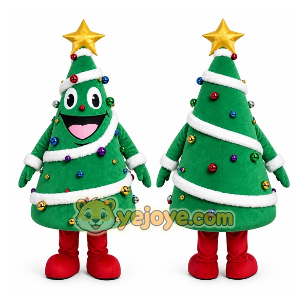 Christmas Tree Mascot Costume