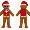The Gingerbread Man Mascot Costume