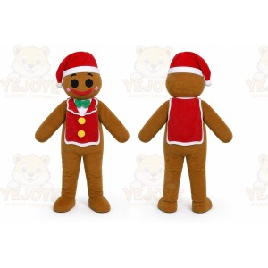 The Gingerbread Man Mascot Costume