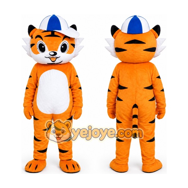 Tiger Cartoon Mascot Costume