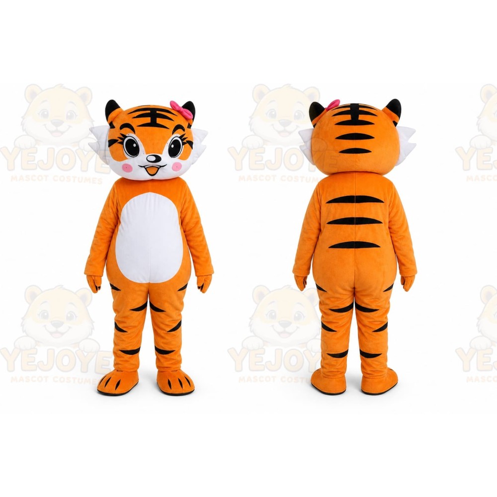 Tiger Fursuit Mascot Costume