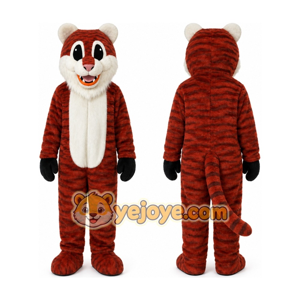 Tiger Girl Mascot Costume for Adult Tiger Girl Mascot Costume for Adult