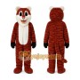 Tiger Girl Mascot Costume for Adult