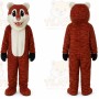 Tiger Girl Mascot Costume for Adult