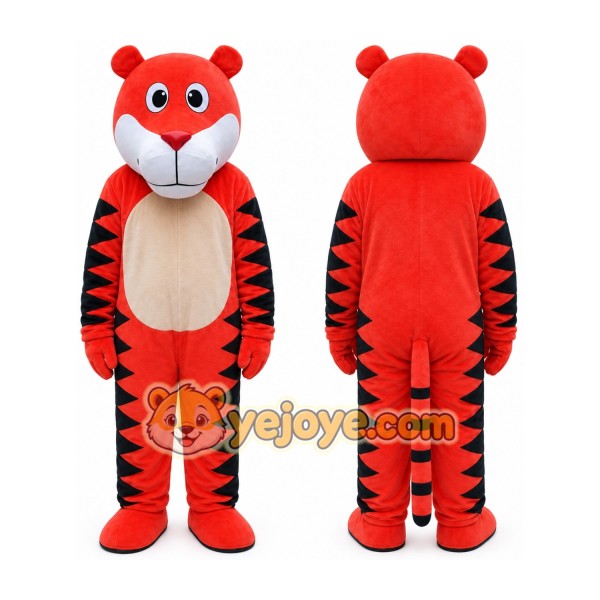 Tiger Wild Cat Mascot Costume