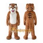 Tiger Wildcat Cartoon Mascot Costume