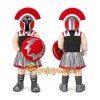 Titans Mascot Costume Knight Spartan Costume