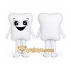 Tooth Mascot Costume Tooth Mascot Costume