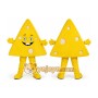 Triangle Cheese Mascot Costume