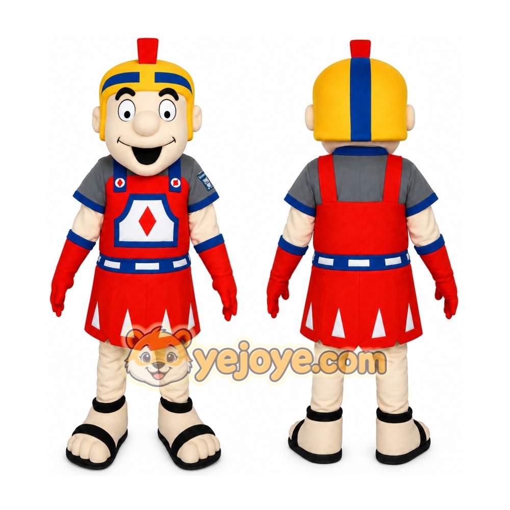Trojan Mascot Costume Cartoon Knight Cosplay Costumes Trojan Mascot Costume Cartoon Knight Cosplay Costumes
