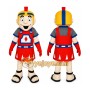 Trojan Mascot Costume Cartoon Knight Cosplay Costumes