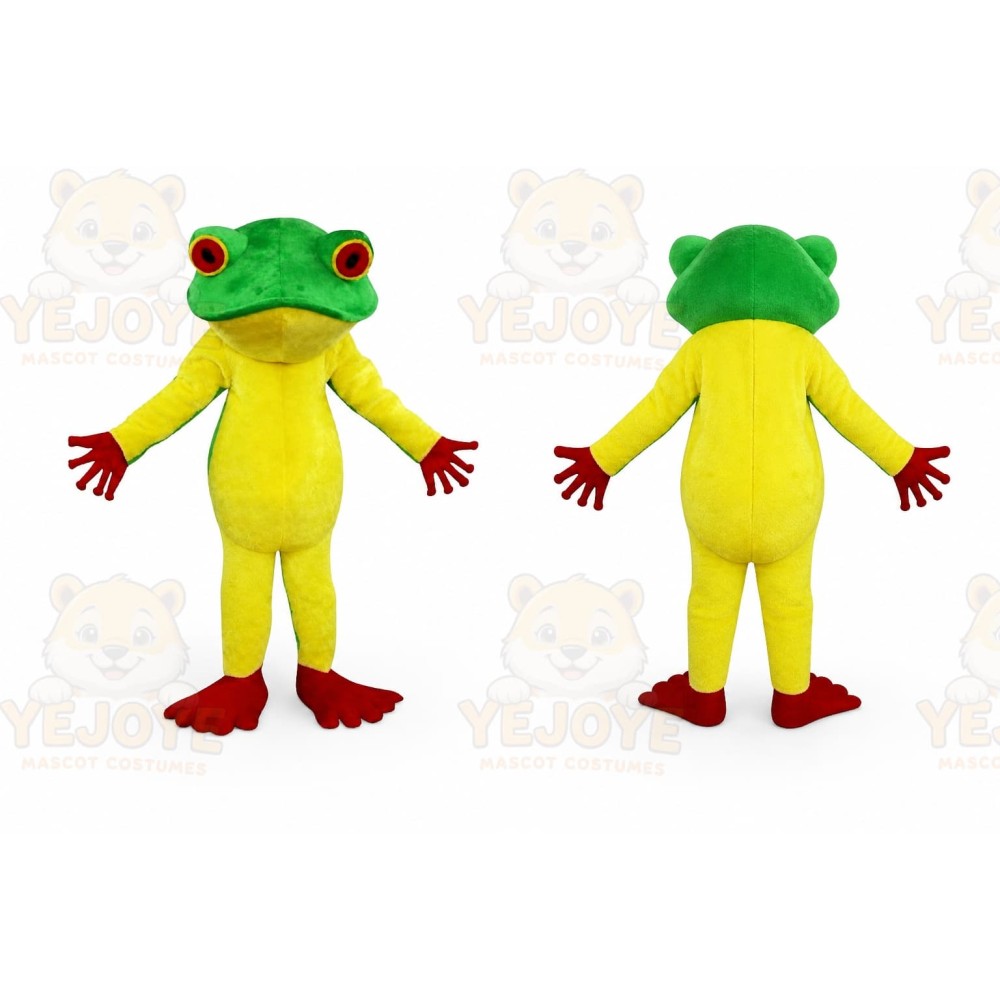 Tropical Frog Mascot Costumes