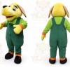 Trousers Yellow Dog Mascot Costume