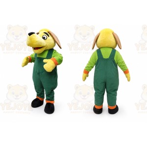 Trousers Yellow Dog Mascot Costume