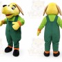 Trousers Yellow Dog Mascot Costume