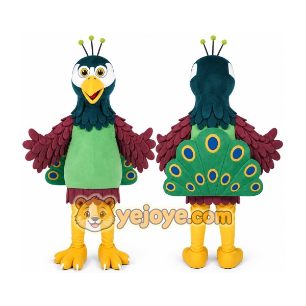 Peacock Mascot Costume