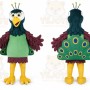 Turkey Animal Farm Mascot Costume Character Cosplay
