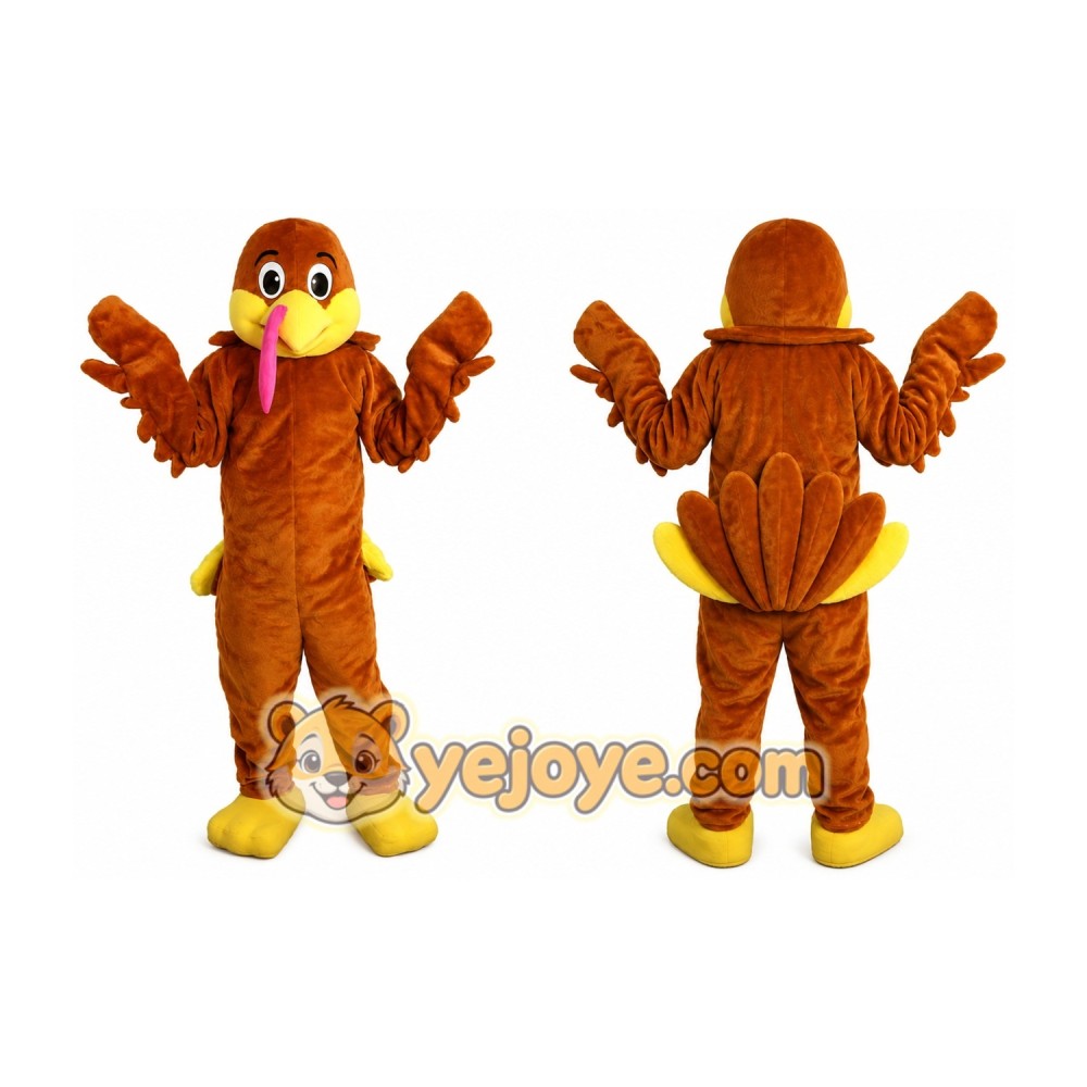 Turkey Mascot Costume Turkey Mascot Costume