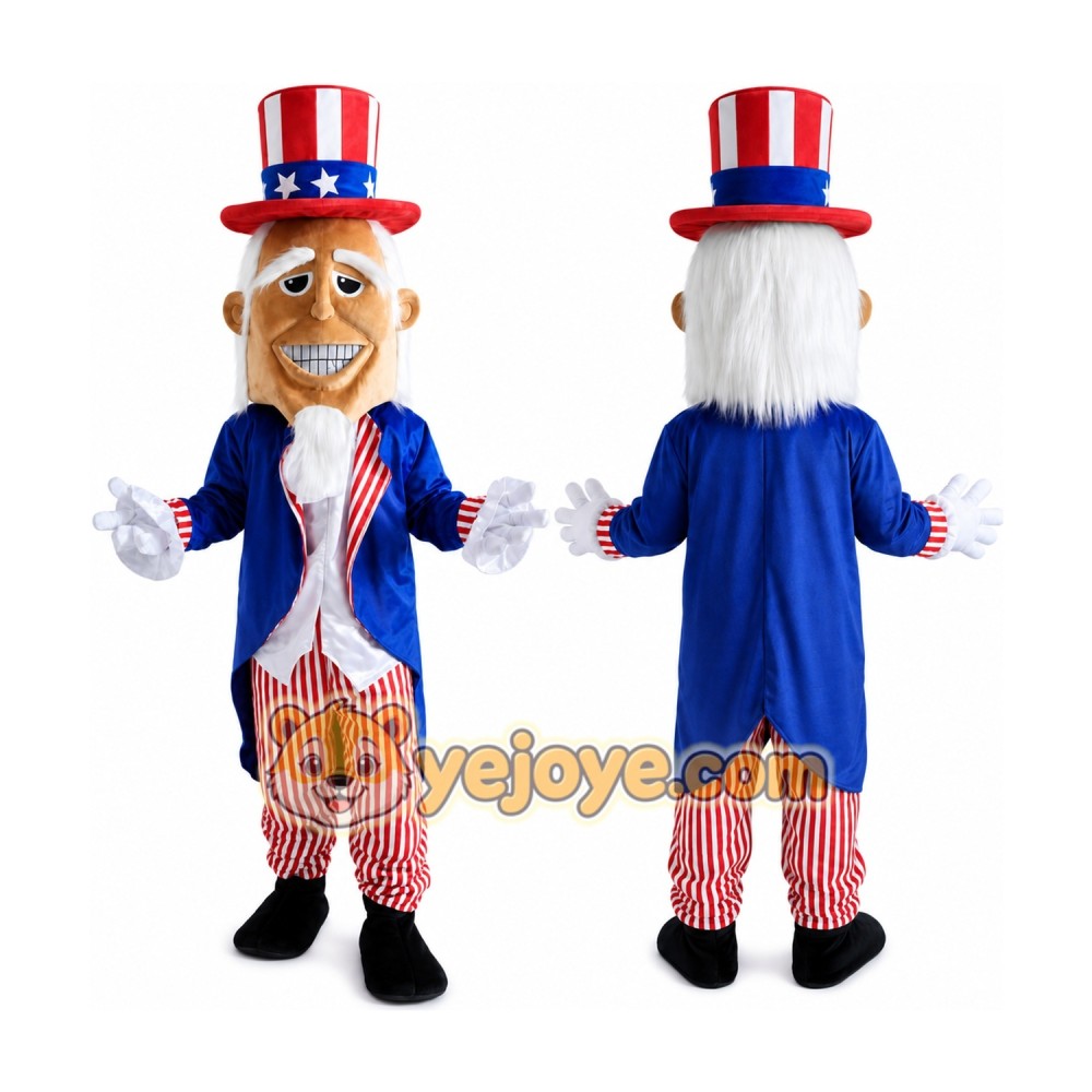 Uncle Sam Mascot Costume