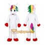 Uncorn Flying Horse Mascot Costume Rainbow Pony