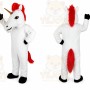 Unicorn Mascot Costume Cartoon Character